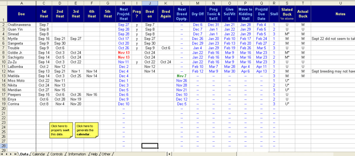 DATA TAB